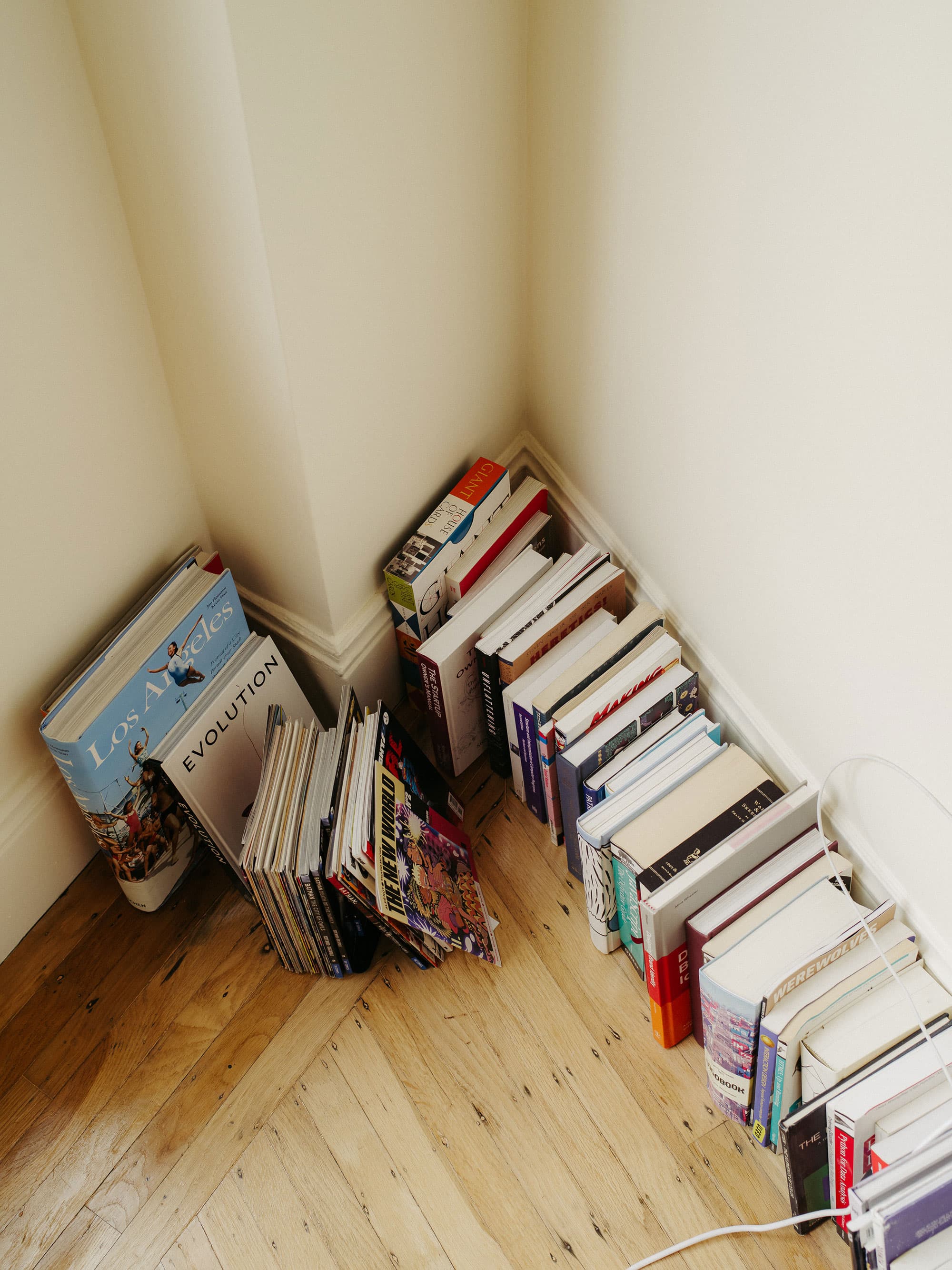 A selection of books from the Notion library.