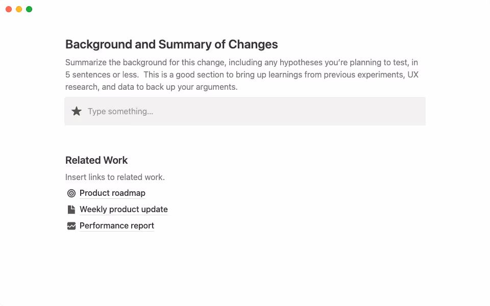 가설을 요약하고 이전 관련 연구에 대한 링크를 포함하세요.